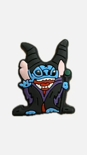  Stitch Malévola - Jibbitz Broches Pin para Crocs