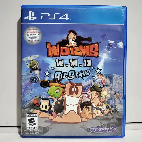 Worms W.M.D All Stars PS4 Mídia Física Seminovo
