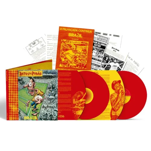 Ratos de Porão RDP - Brasil LP duplo vinil colorido