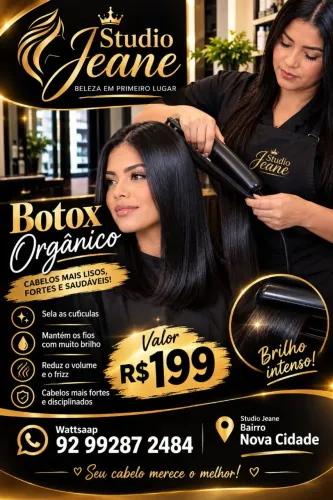 Botox orgânico capilar