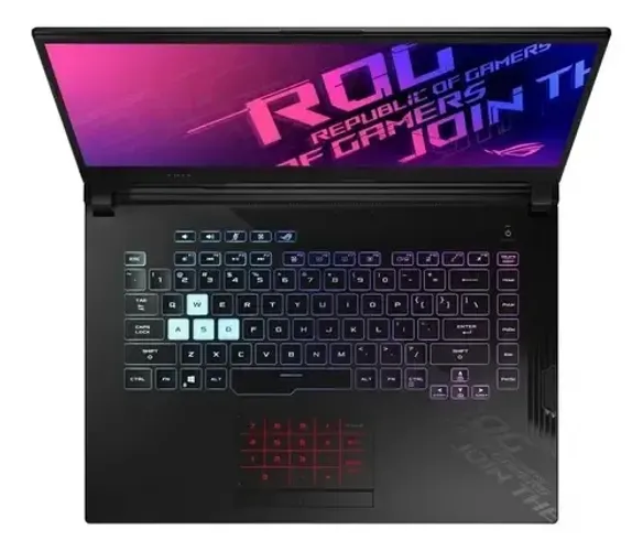 Asus Rog strix gamer 512gb ssd 16 gb ram core i7 cor preta 