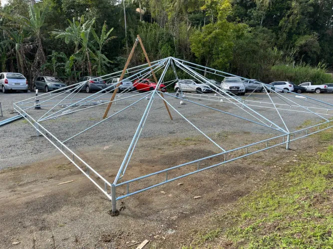 Tenda Piramidal 10x10 - Direto de Fabrica