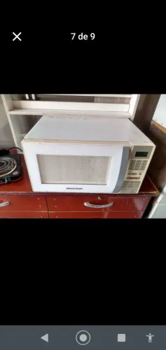 Microondas 31 litros funcionando ok com garantia 150 reais