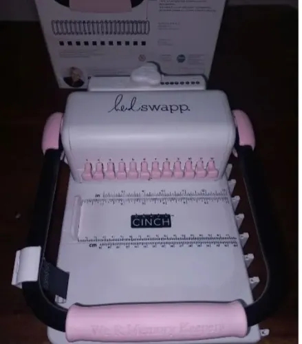 Encadernadora furo quadrado