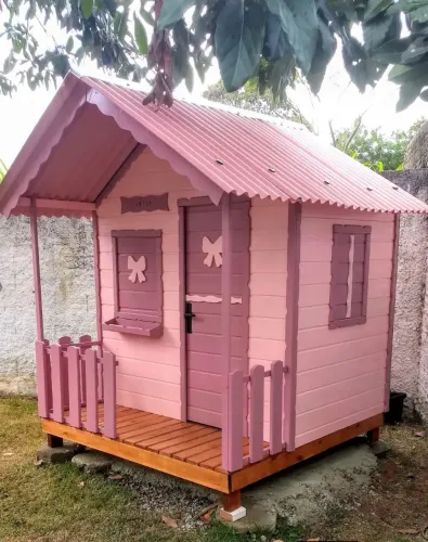 Casinha madeira infantil