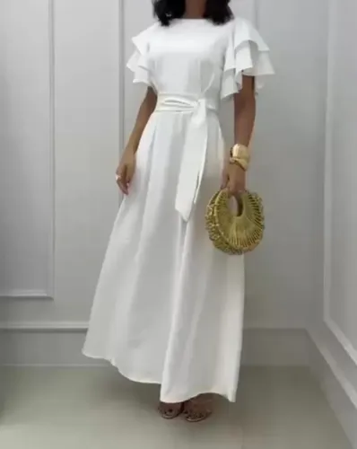 Vestido longo branco