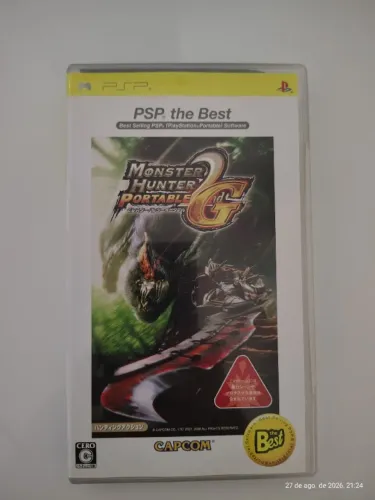 Jogo Monster Hunter Portable 2nd G PSP Original JAP