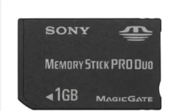 Cartão De Memória Memory Stick Pro Duo 1gb Sony