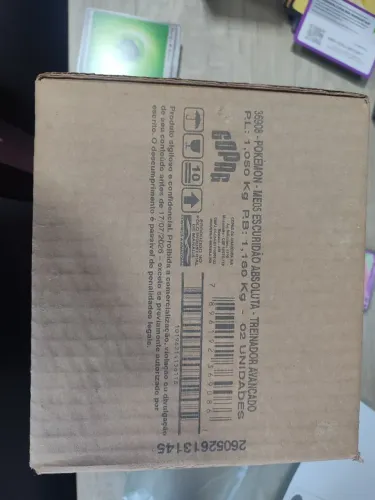 Pokémon TCG Case Lacrada ETB Escuridão Absoluta