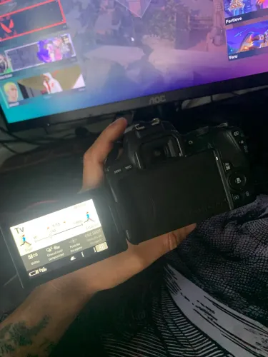 Câmera SL2 usada por hobbie