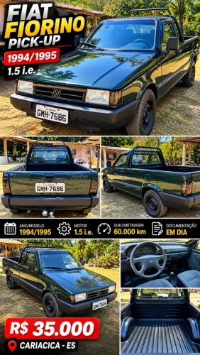 Fiat Fiorino Pick-up 1.5 I.e./1.3/1.5/hd (álcool) 1995