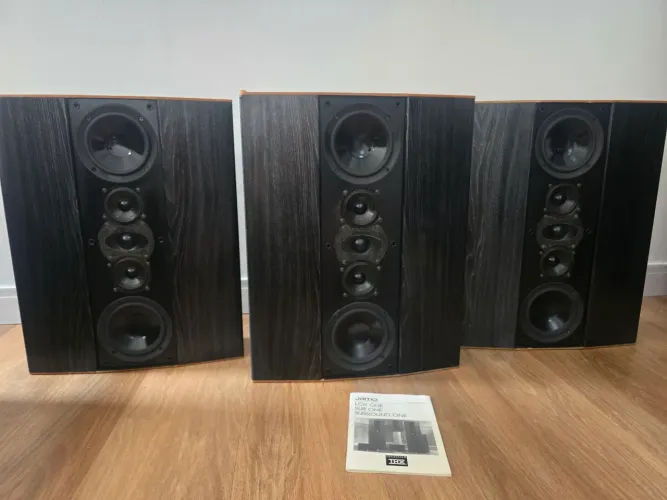 Caixas Dinamarquesas Jamo THX One LCR 250w 6ohms