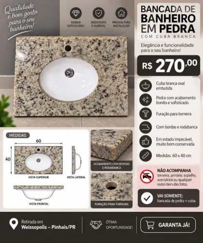 Cubas de pia