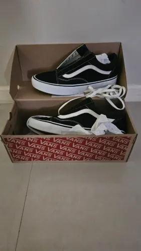 Tênis Vans old skool preto e branco original nº 40