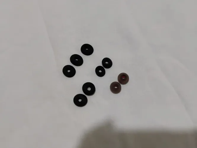 Kit com 9 Borrachinhas para Fone Bluetooth - Vários Tamanhos