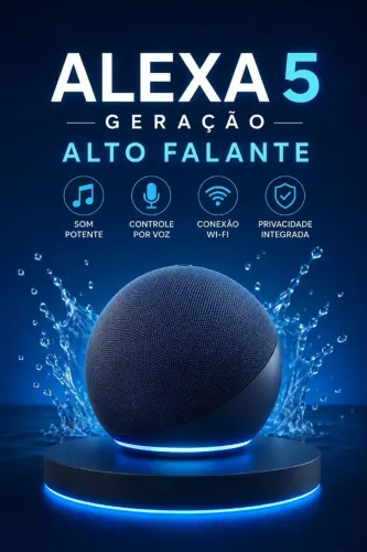 Geração 5 Alexa Alto Falante