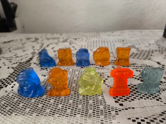 Geloucos Músicos miniaturas - pedido mínimo 3 unidades 