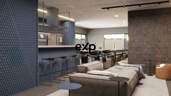 APARTAMENTO -STUDIO Lunetto - Agua Verde SACADA COM CHURRASQUERIA