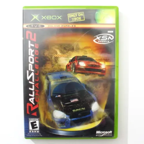 Rallisport Challenge 2 para Xbox completo, em perfeito estado de conservação
