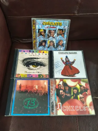 Lote CDs Chiclete com Banana Originais