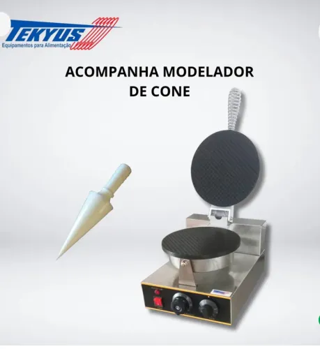 Máquina de casquinha 2 máquinas 