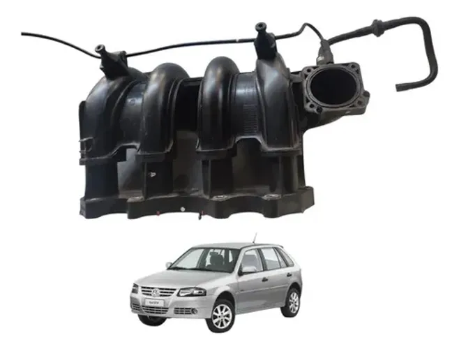 Coletor Ar Admissão Gol Voyage Saveiro Fox 1.6 G5 G6 2008 A 2016