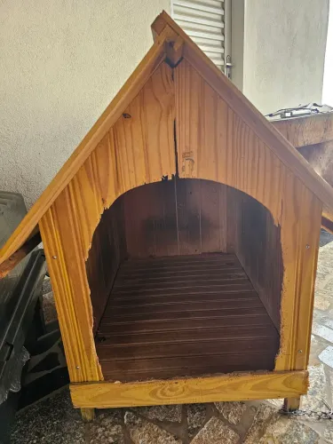 Casa de cachorro madeira n° 5