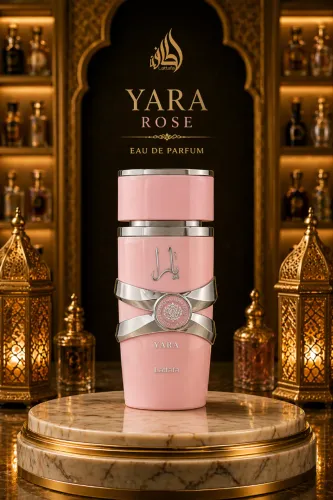 Yara Rosé - Lattafa Eau De Parfum - Feminino- 100 ml