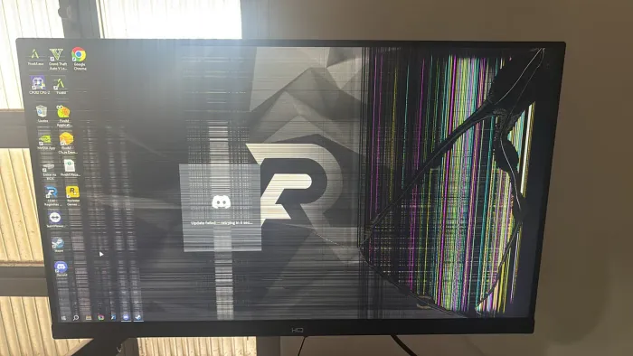 Vende-se monitor danificado