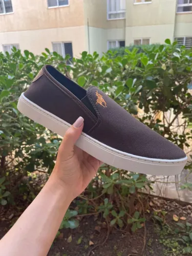 Sapatênis marrom masculino 43