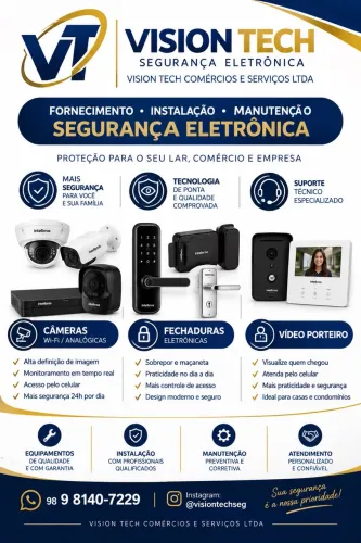 Fornecimento, instalação e manutenção de: ? Câmeras Wi-Fi e analógicas