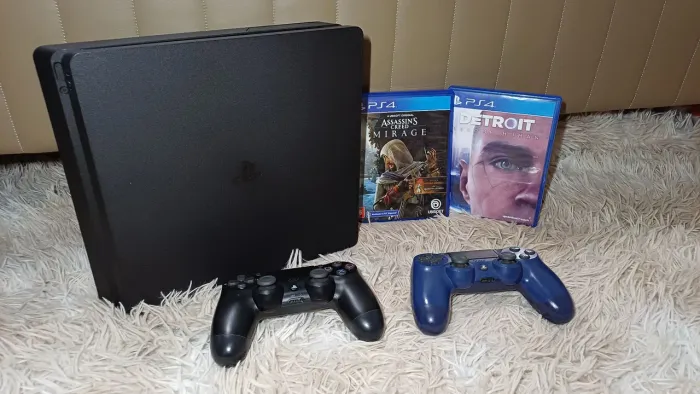 OPORTUNIDADE! PS4 SLIM 1TERA DESBLOQUEADO
