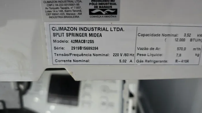 Evaporador Midea