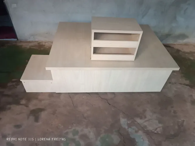 Plataforma pra elevar cadeira de manicure