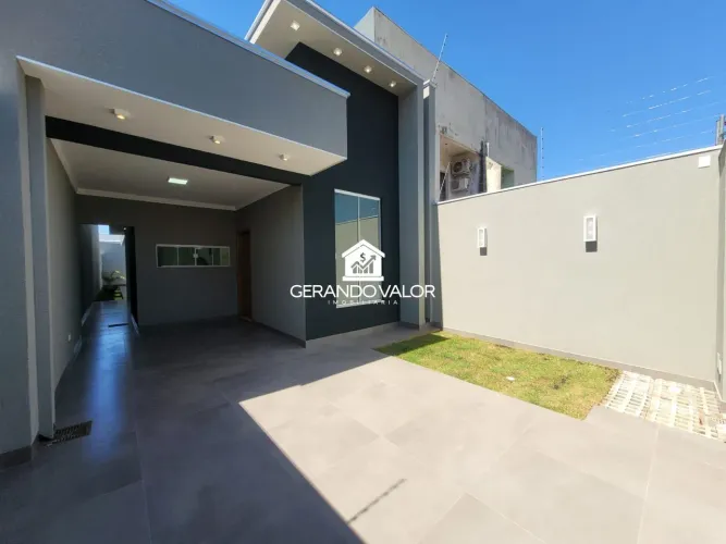 Casa Nova com 2 Suítes + 1quarto + Área gourmet e Piscina