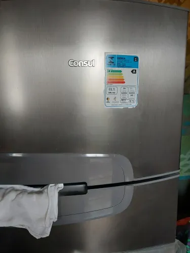 VENDO GELADEIRA DUPLEX CONSUL FROST FREE INOX 2 ANOS DE USO, FUNCIONANDO PERFEITAMENTE