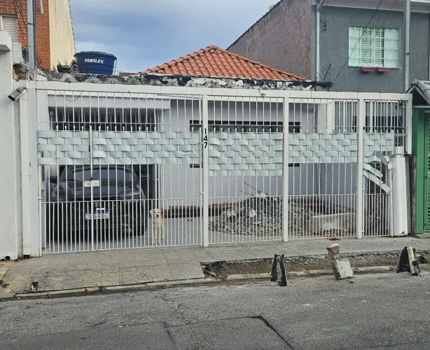 Portão grade 5 metrôs x 2,70 altura com entrada social e garagem 