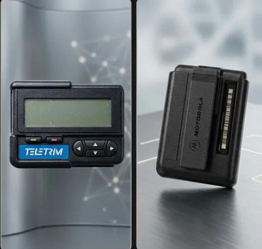 Pager Motorola Teletrim - Relíquia Anos 90  Manual e funcionando 
