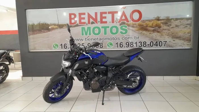 YAMAHA MT-07 ABS AZUL 2024