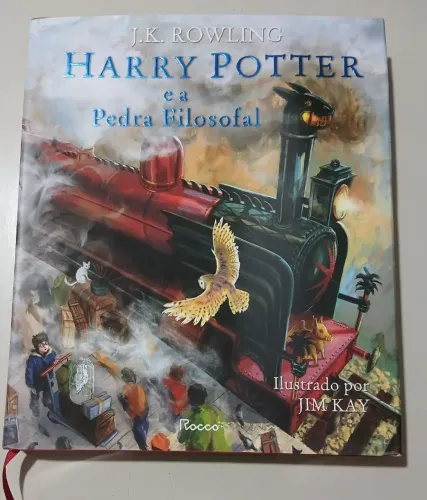 Livro Harry Potter e a Pedra Filosofal