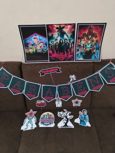 Kit festa aniversário stranger things 