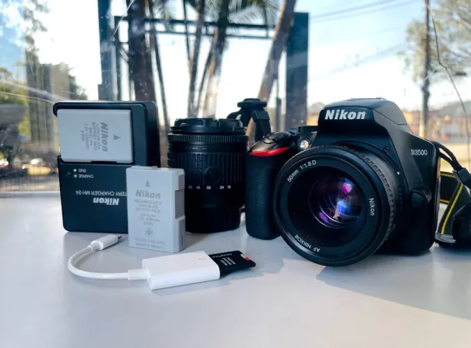 nikon d3500 + kit