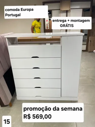 CÔMODA BRANCA