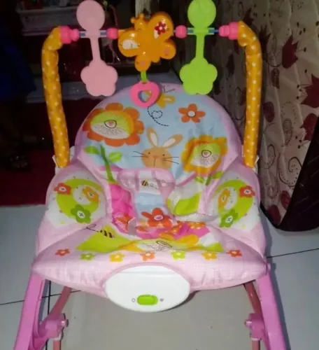 Cadeira de descanso para bebê vibratoria