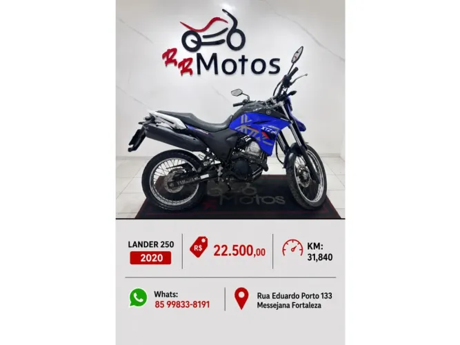 Yamaha Xtz 250 lander 249cc 2020