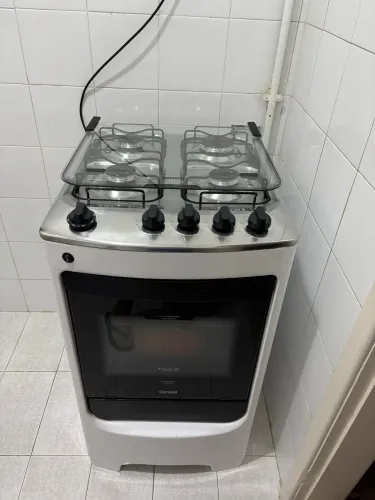 Fogão 4 Bocas Consul Branco Acendimento Automático