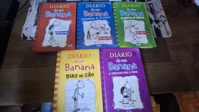 Diário de um Banana Vol. 1 a 5 Completo