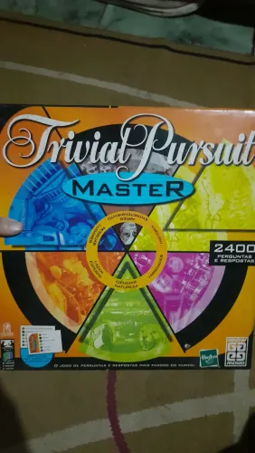 Jogo trivial pursuit master grow antigo