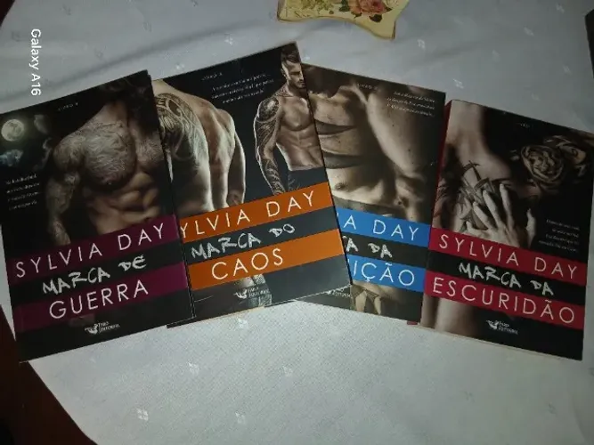 Livros Coleção A marca- Sylvia Day- 4 livros