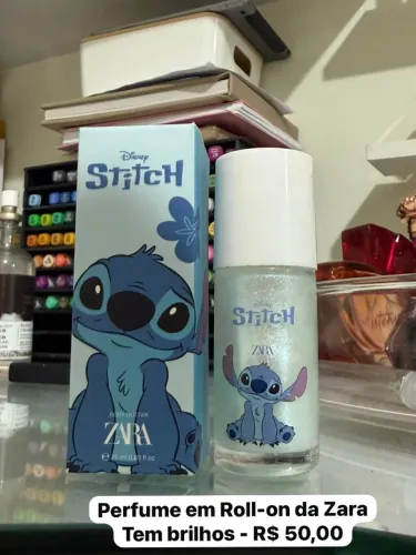 Body Glitter Infantil / Juvenil Disney Stitch Zara - 25ml